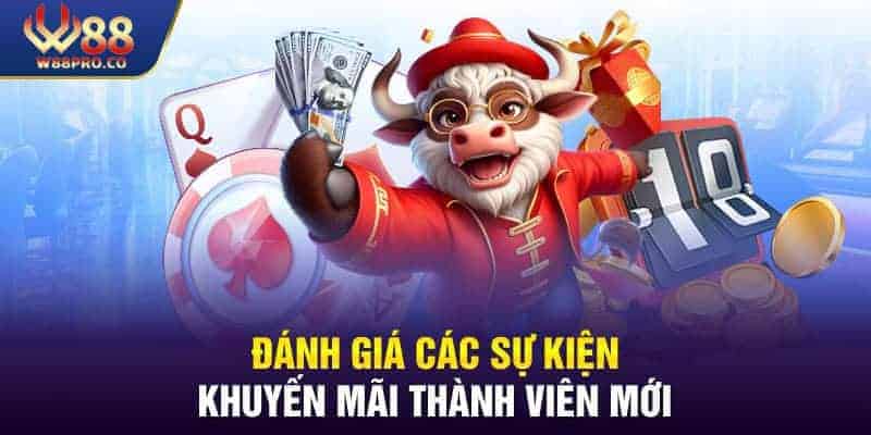 Đánh giá sự kiện khuyến mãi thành viên mới dành cho hội viên