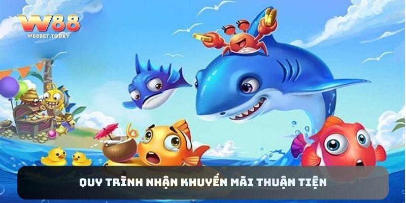 Quy trình nhận khuyến mãi thuận tiện